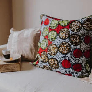 Housse de coussin design Wax