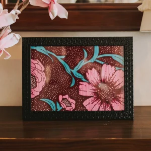 Cadre Wax design fleuri