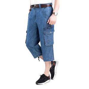 Pantacourt Cargo Homme Jean