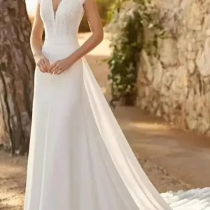 Robe De Mariée Longue Été