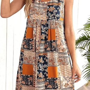 Robe Champêtre Chic Décontractée