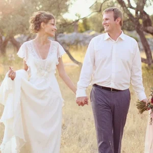 Robe De Mariée Dos Nu Bohème