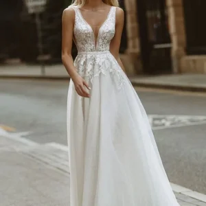 Robe De Mariée pour Mariage Champêtre