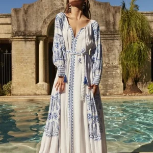 Robe En Lin Bohème Chic