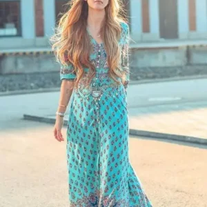 Robe Longue Bohème Hippie Chic
