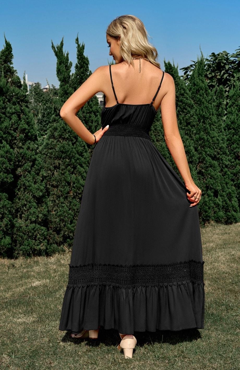 Robe Longue Champêtre Pour Mariage – Image 6