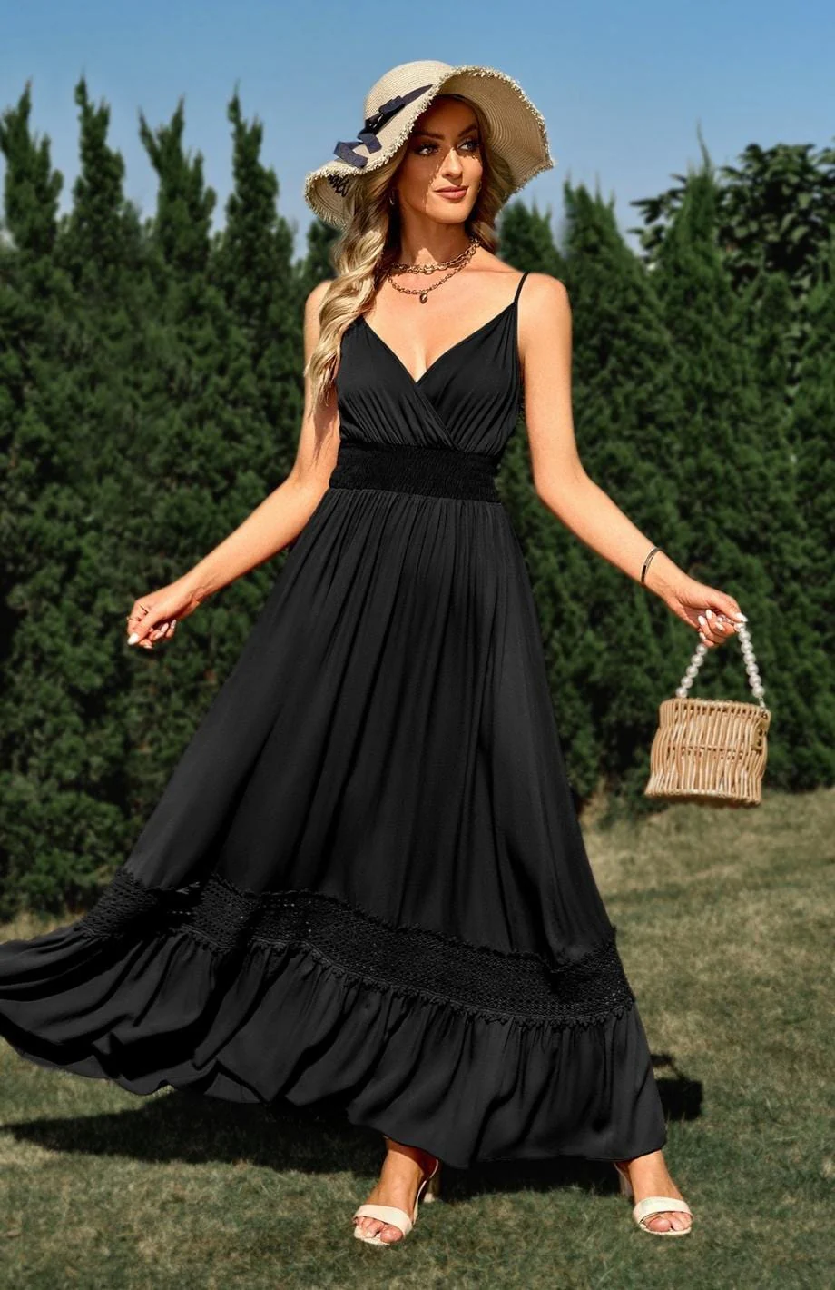 Robe Longue Champêtre Pour Mariage – Image 7