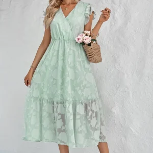 Robe Paysanne En Dentelle
