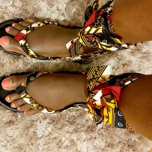 Sandales tendance montantes n°5 – femme T.40